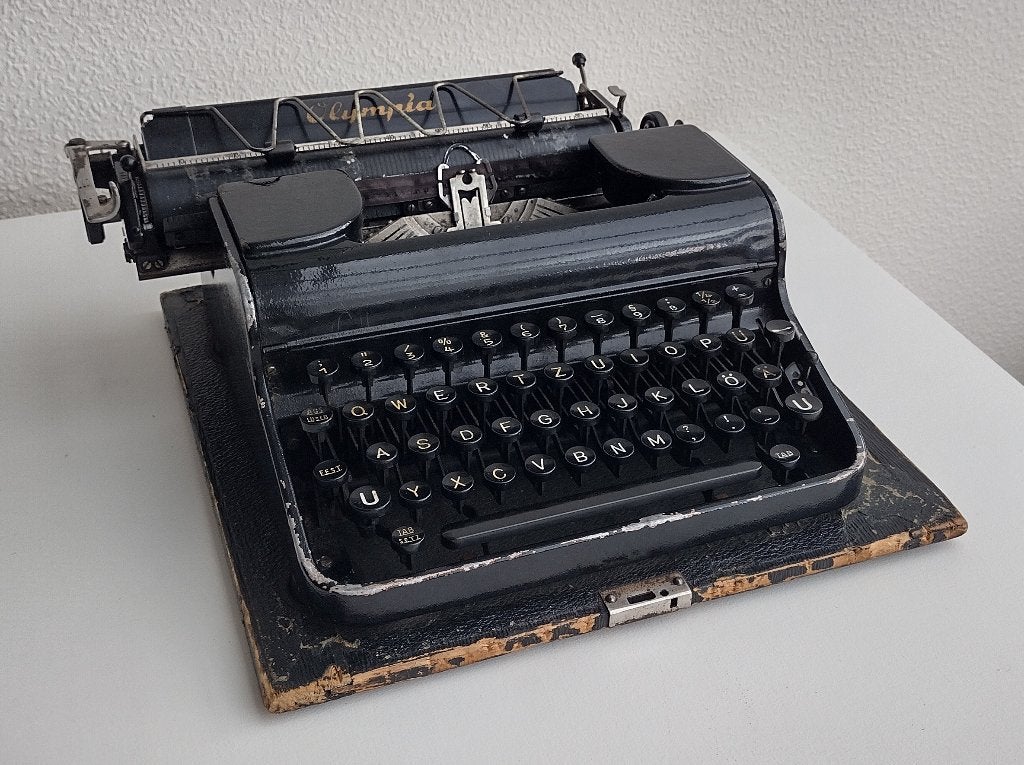 retro typemachine, Diversen, Typemachines, Ophalen, Gebruikt