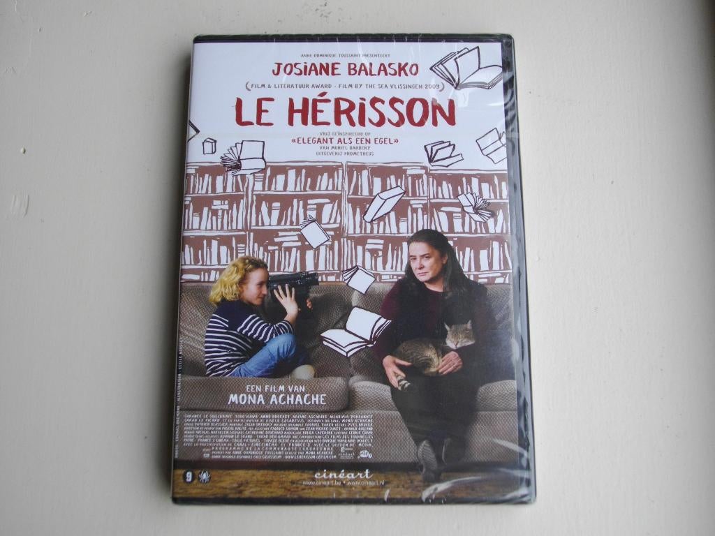 Le Herisson (2009, Mona Achache) DVD - nieuw, Vanaf 9 jaar, Ophalen of Verzenden, Nieuw in verpakking, Drama