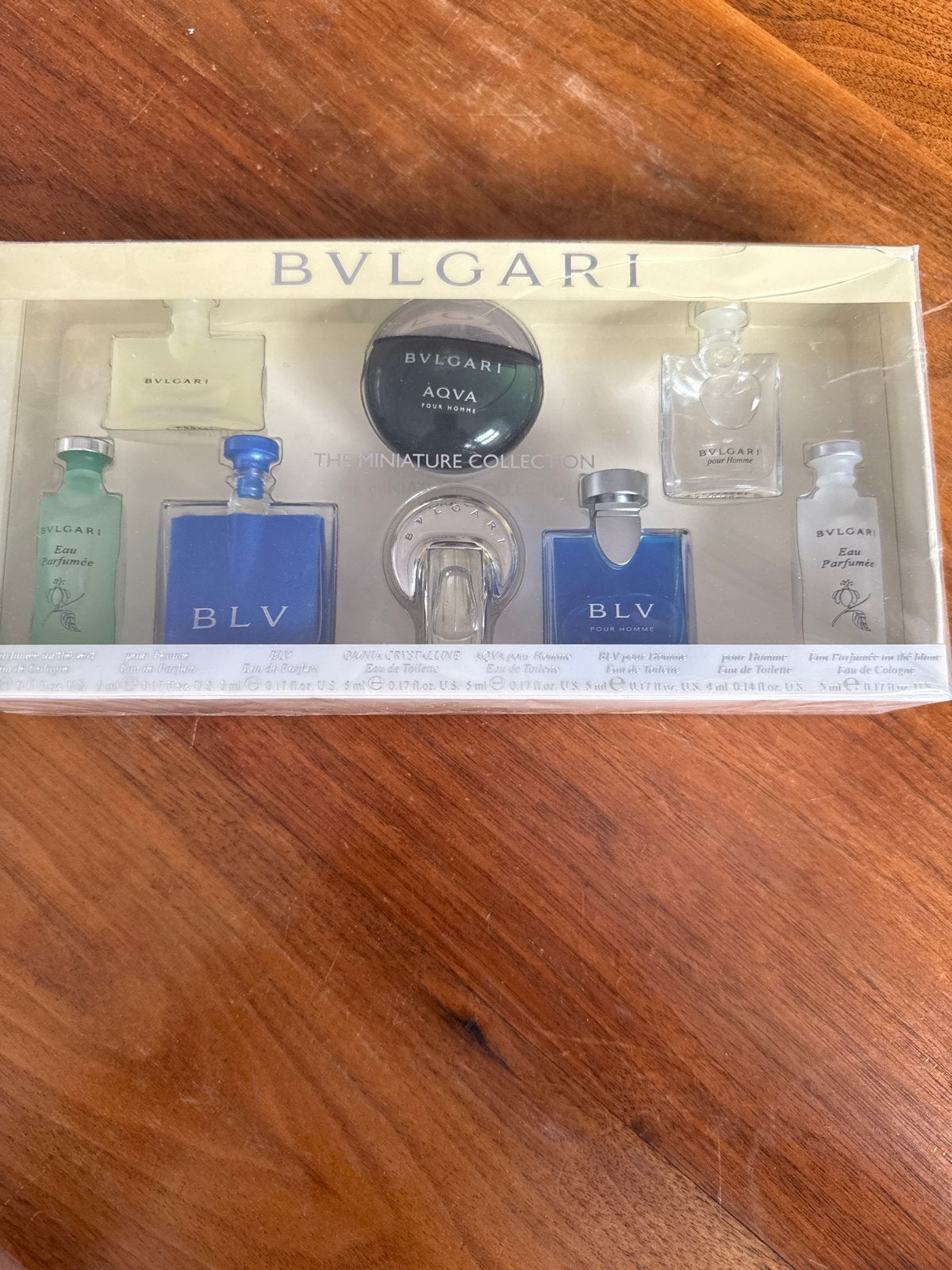 Bvlgari Miniatuur Parfum Collectie - 7 Stuks, Ophalen of Verzenden, Nieuw