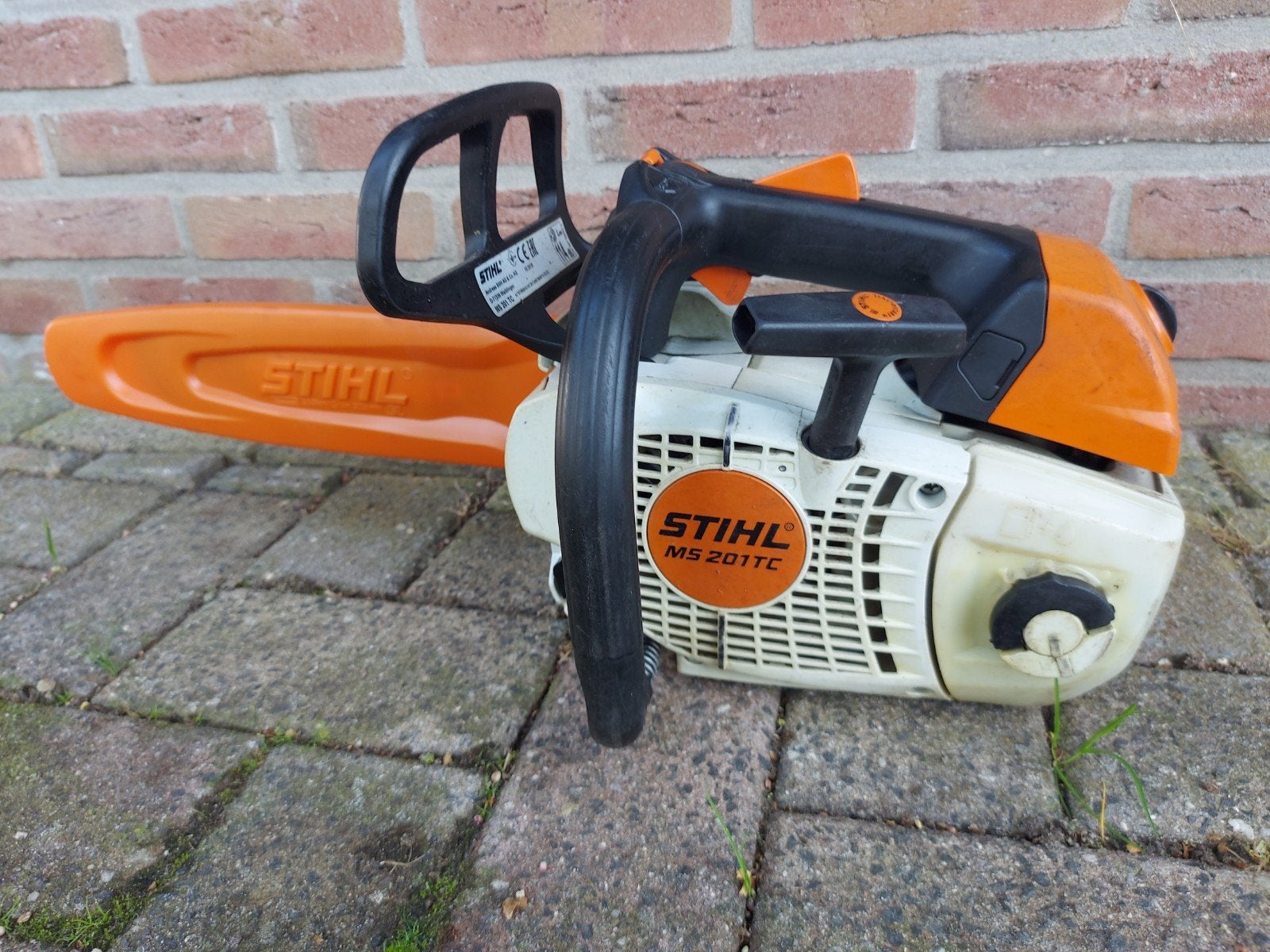 stihl ms 201 TC  tophendel 2018, Tuin en Terras, Ophalen of Verzenden, Zo goed als nieuw, Stihl