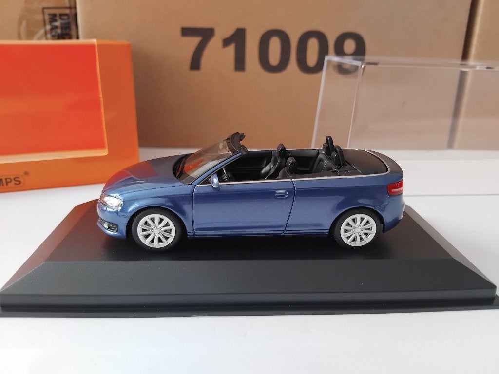 Audi A3 Cabriolet, 1/43, Maxichamps, Overige merken, Auto, ., Nieuw
