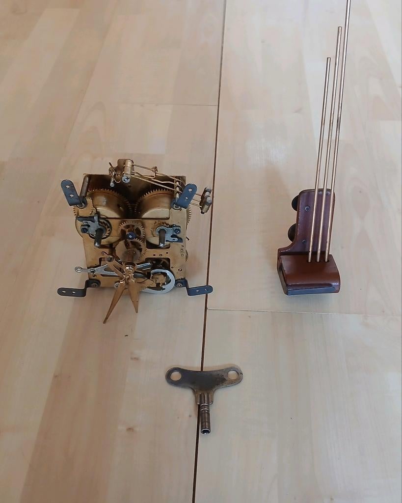 Binnenwerk van een mechanische klok, Ophalen of Verzenden