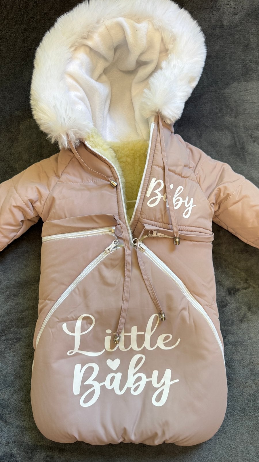 Kinder 3-in-1 Transformer Winter Jumpsuit met Schapenvacht, Ophalen of Verzenden, Nieuw, Meisje