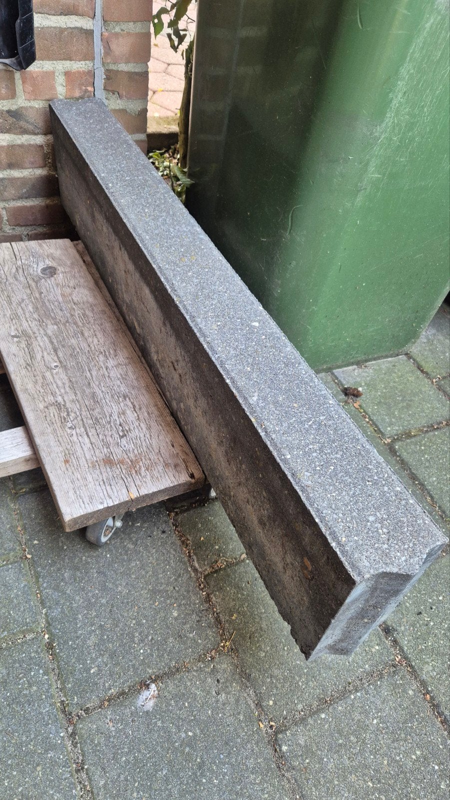 Betonnen balk / opsluitband, Ophalen, Overige materialen, Gebruikt, Overige typen