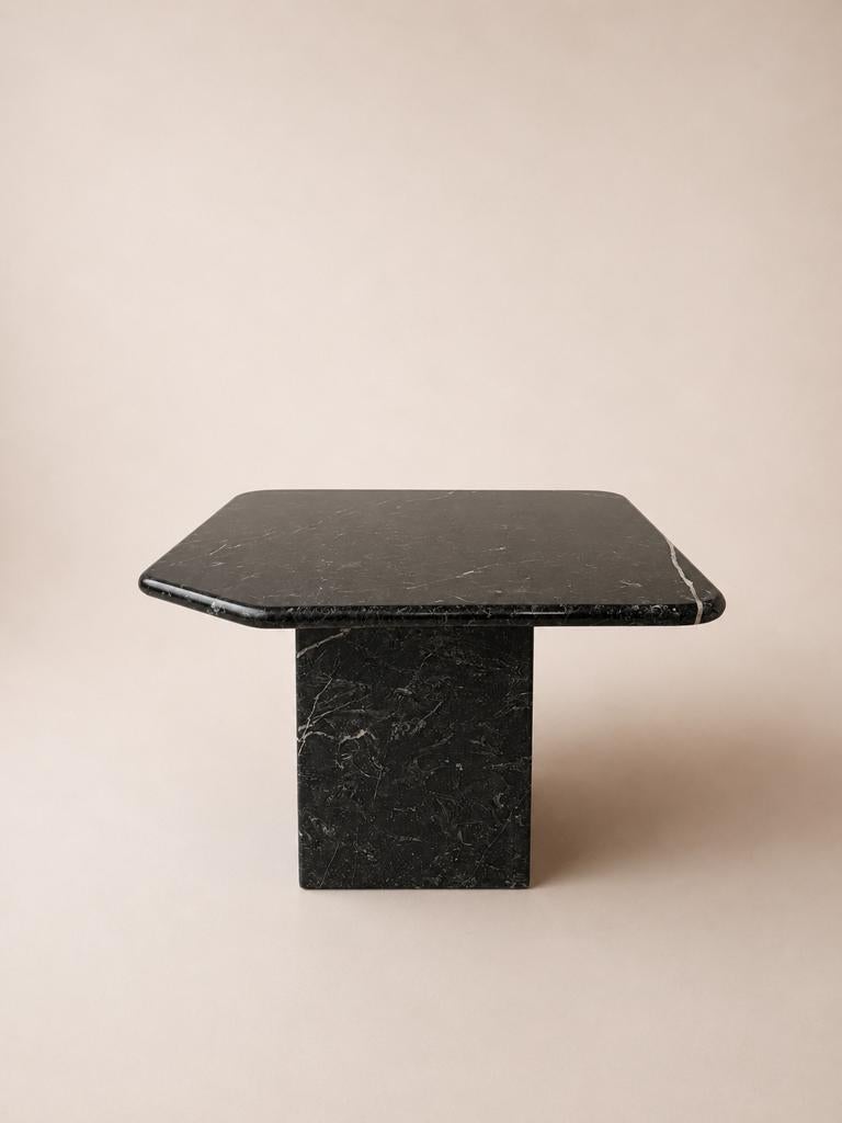 Vintage marmeren salontafel, Huis en Inrichting, Tafels | Salontafels, 50 tot 100 cm, Vintage, Zo goed als nieuw, ÅTMØS