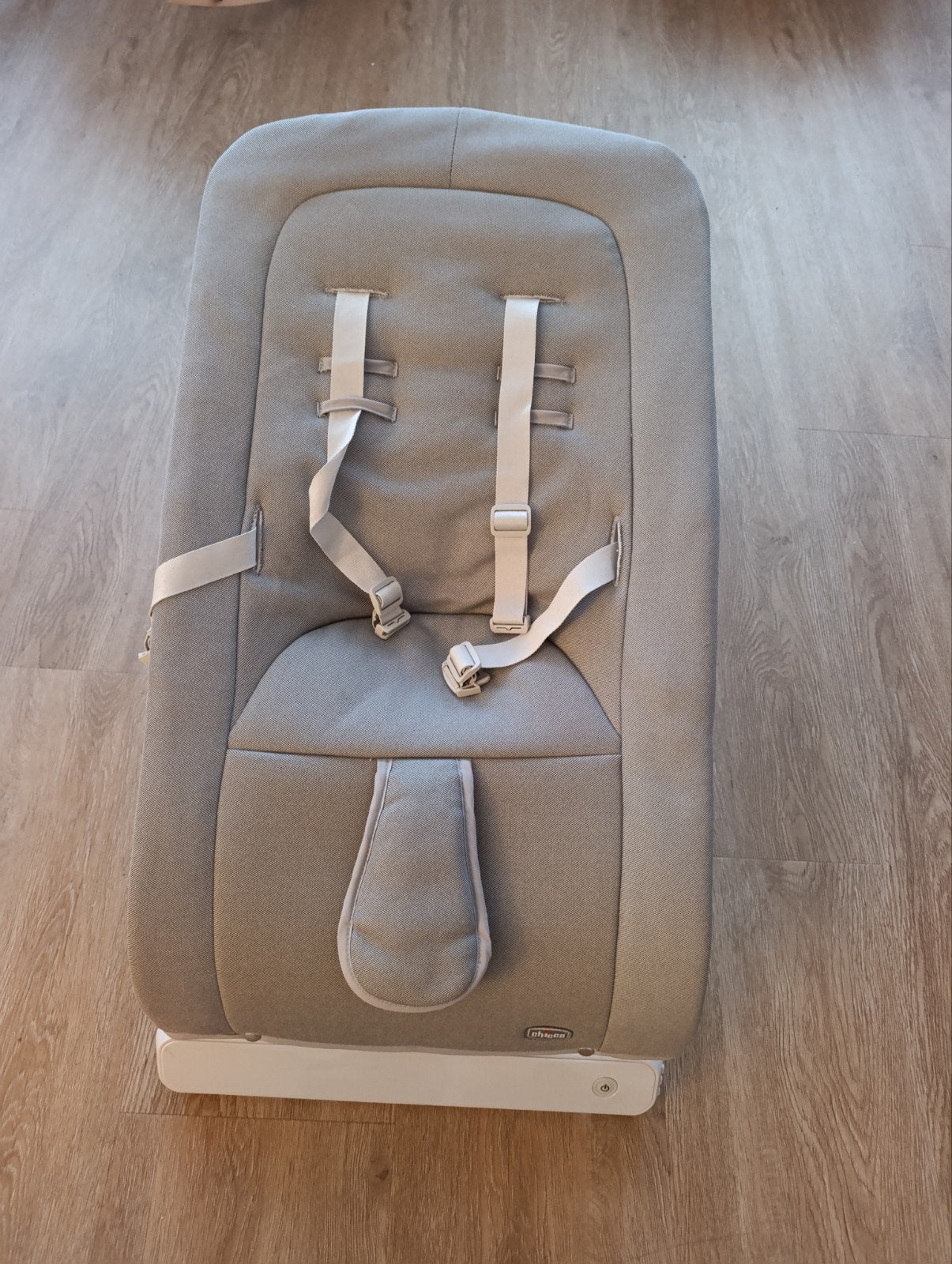 Chicco Relax Rhythm 'n' Sound Wipstoel - Grijs, Kinderen en Baby's, Wipstoel, Zo goed als nieuw, Chicco, Met gordel(s) of riempje(s)