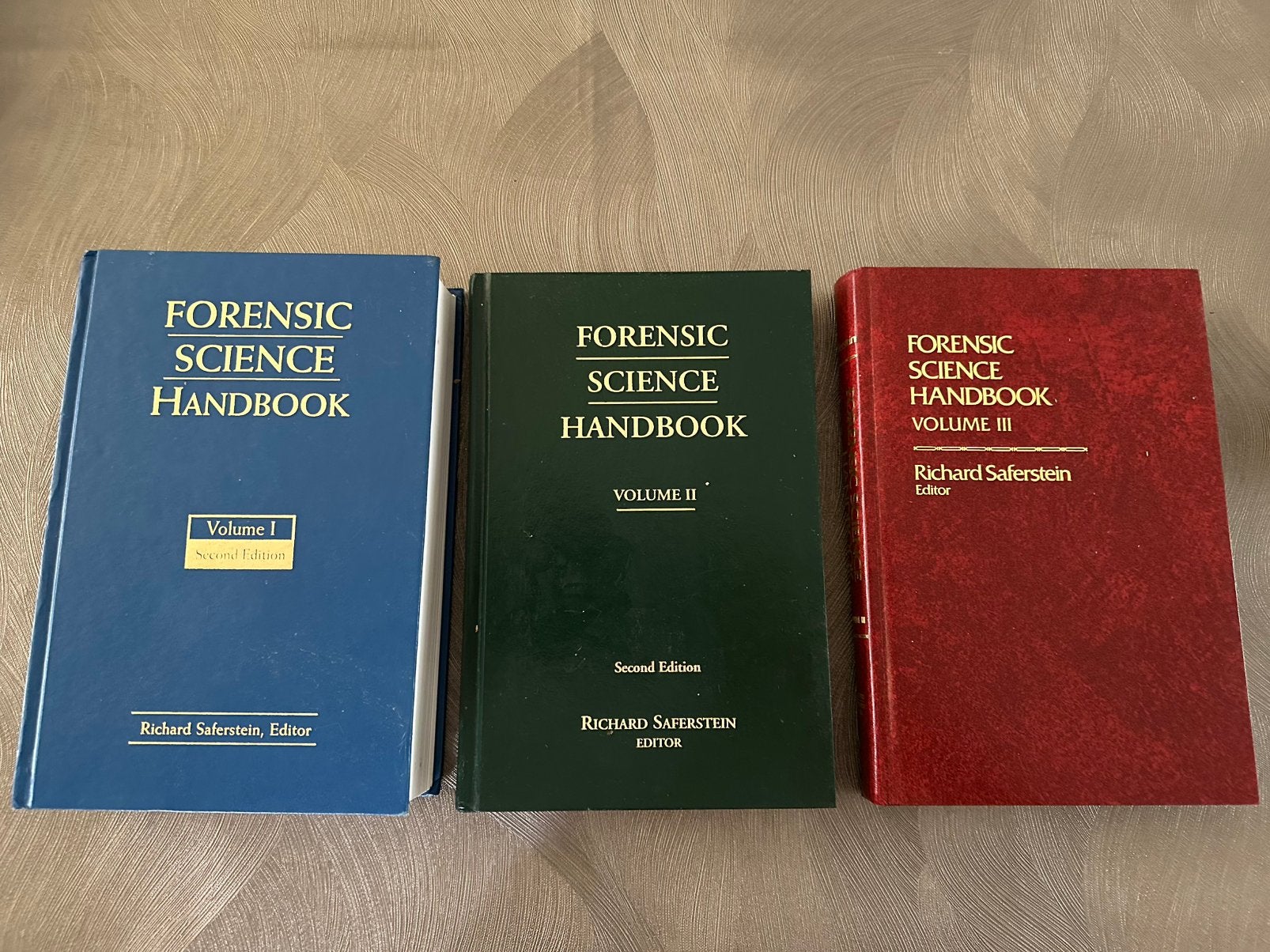 Forensic Science Handbook. Volume 1-2 en 3., Ophalen of Verzenden, Zo goed als nieuw
