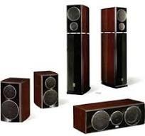 Zeer zeldzame audiofile hi-end surroundset van Vifa., Zo goed als nieuw, 120 watt of meer, Front, Rear of Stereo speakers, Ophalen