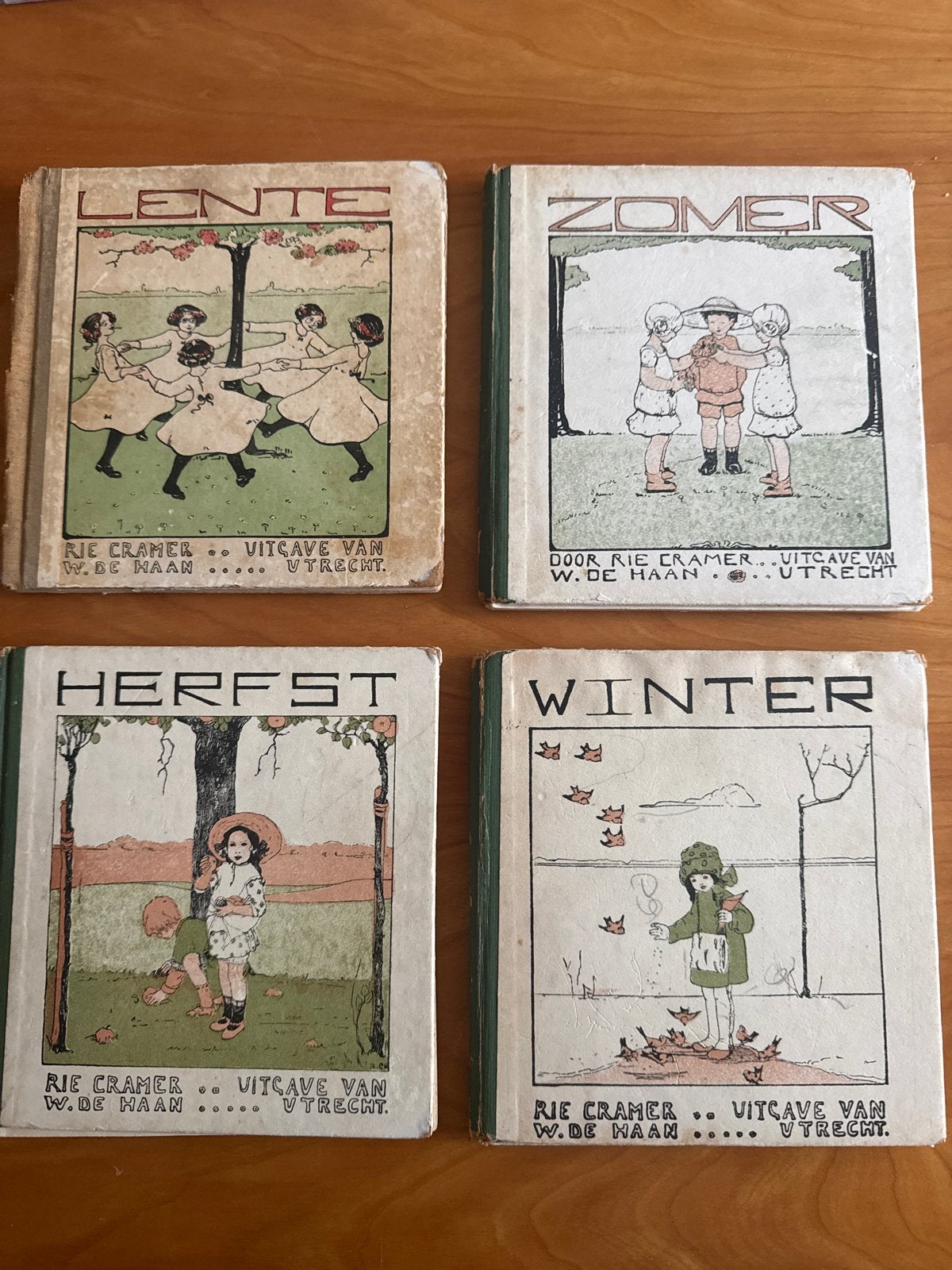 Rie Cramer - Lente, Zomer, Herfst, Winter (1e & 2e druk), Ophalen of Verzenden, Gelezen, Fictie algemeen
