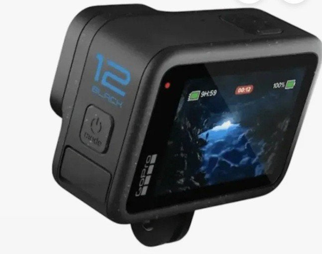 GoPro Hero 12 Black met accessoires en extra batterijen, Ophalen, Zo goed als nieuw, GoPro