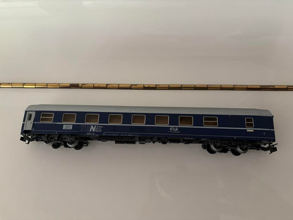 Märklin NS TEN slaaprijtuig, Gelijkstroom, Wagon, Ophalen of Verzenden, Roco