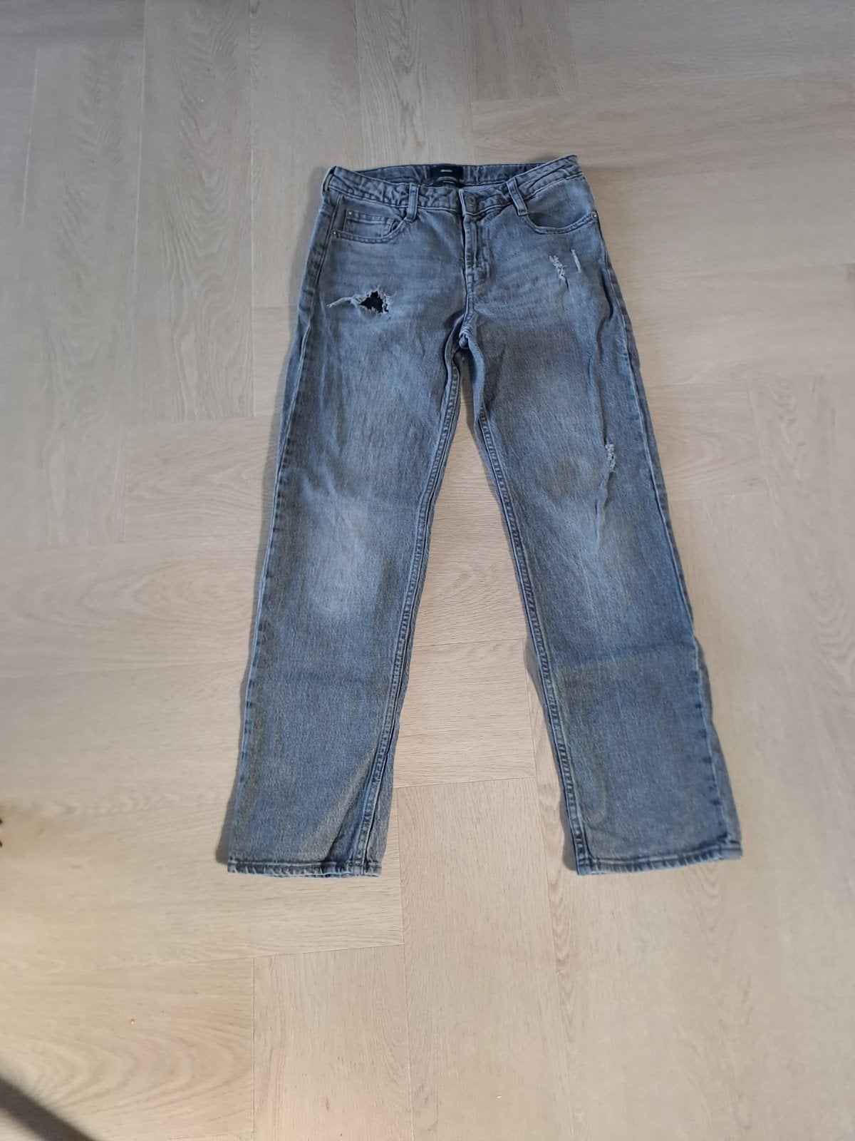 Shoeby Straight Jeans - Grijs - mt. 158 en Blue Ridge, Overige jeansmaten, Ophalen of Verzenden, Shoeby, Grijs