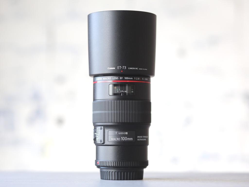 Canon EF 100mm f/2.8L Macro IS USM - Als nieuw! - 1 jaar gar, Canon, -, -, Ophalen of Verzenden