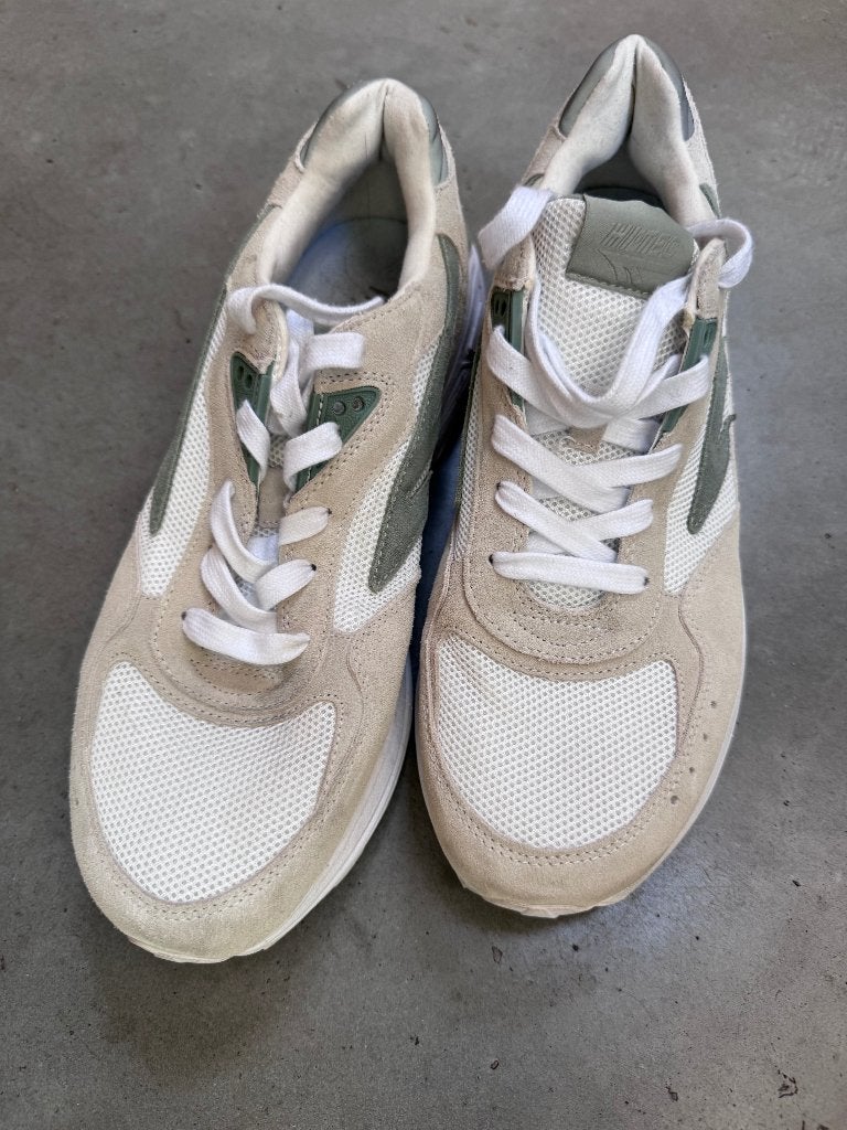Hi-Tec sneakers, maat 45, beige/groen - niet gedragen, Ophalen, Wit, Diverse merken, Sneakers of Gympen
