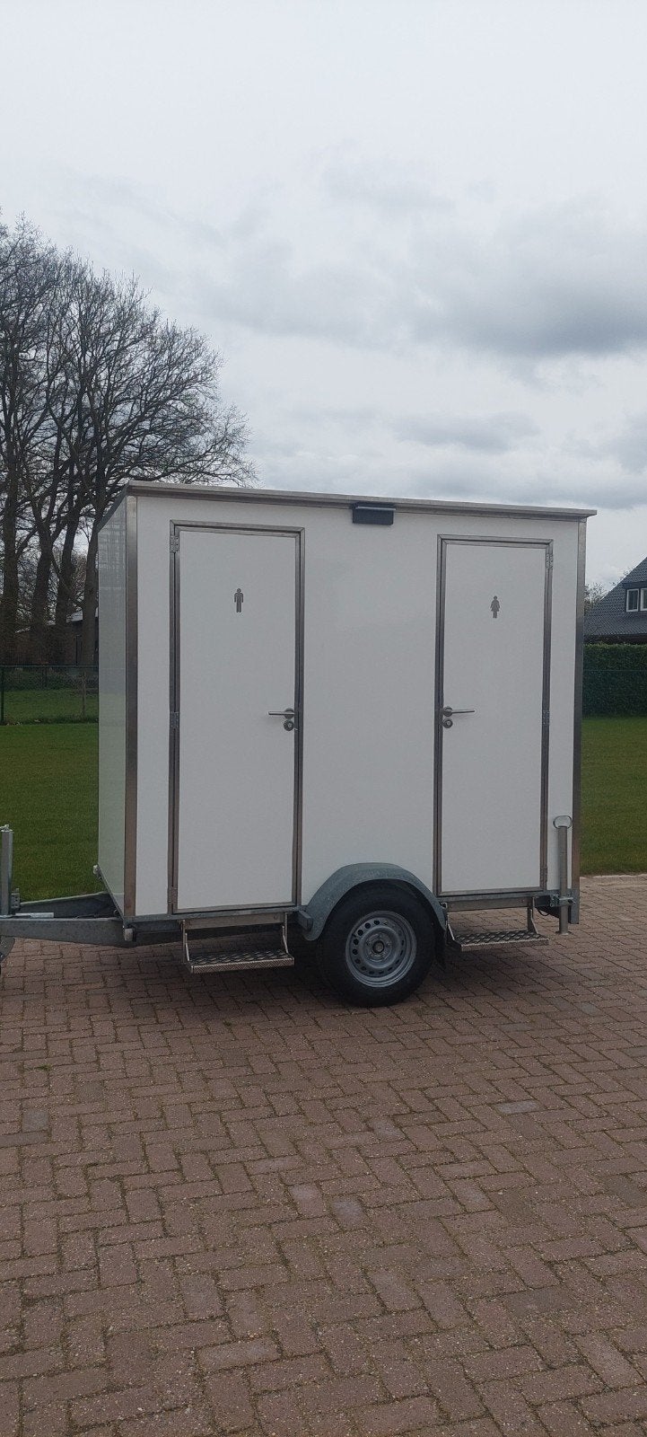 Nette wc wagen toiletwagen te huur!, Ophalen