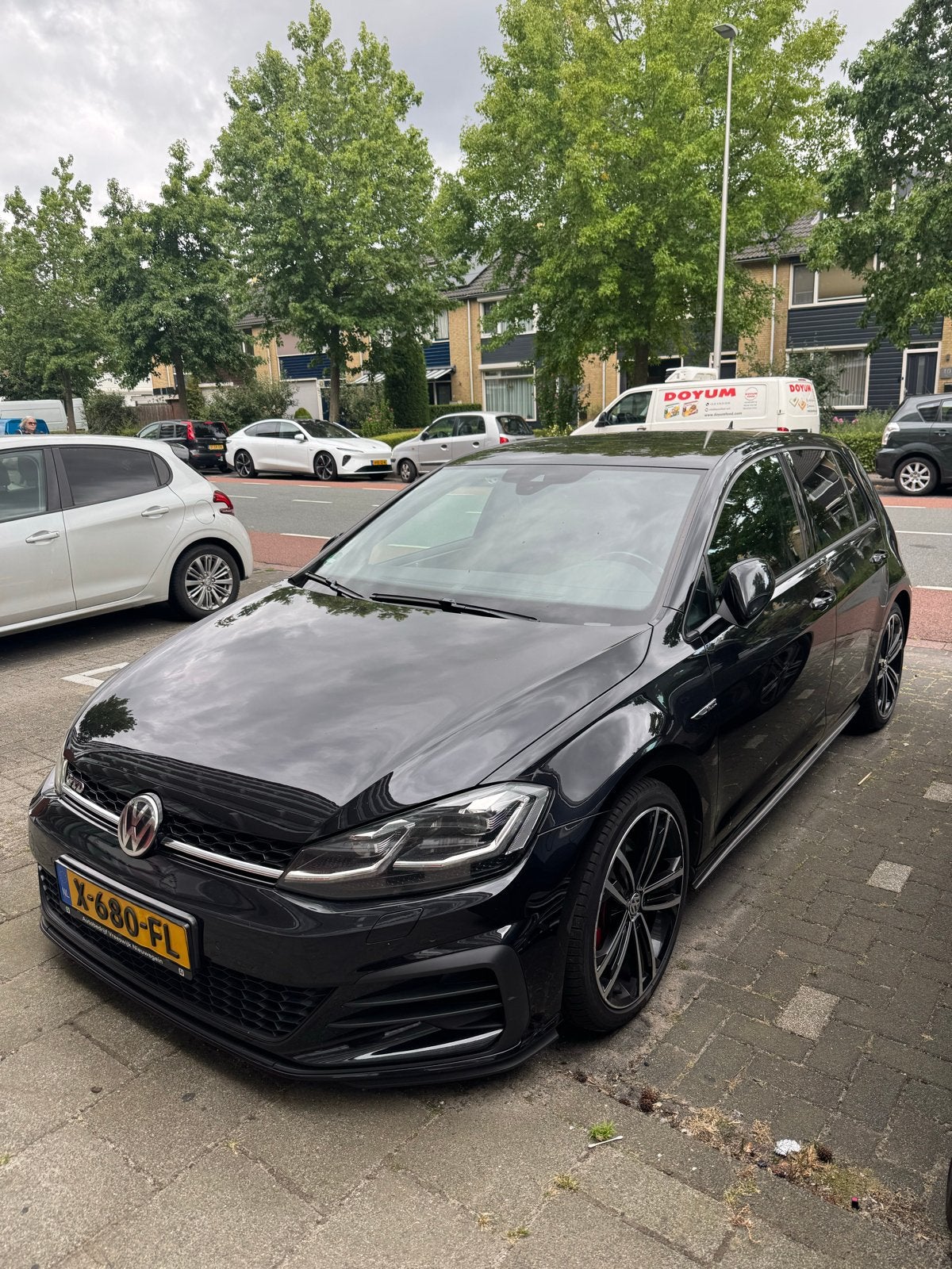 Volkswagen Golf 2.0 TDI GTD 135KW 5D DSG 2017 Zwart, Auto's, Zwart, Diesel, 140 €/maand, 1600 kg