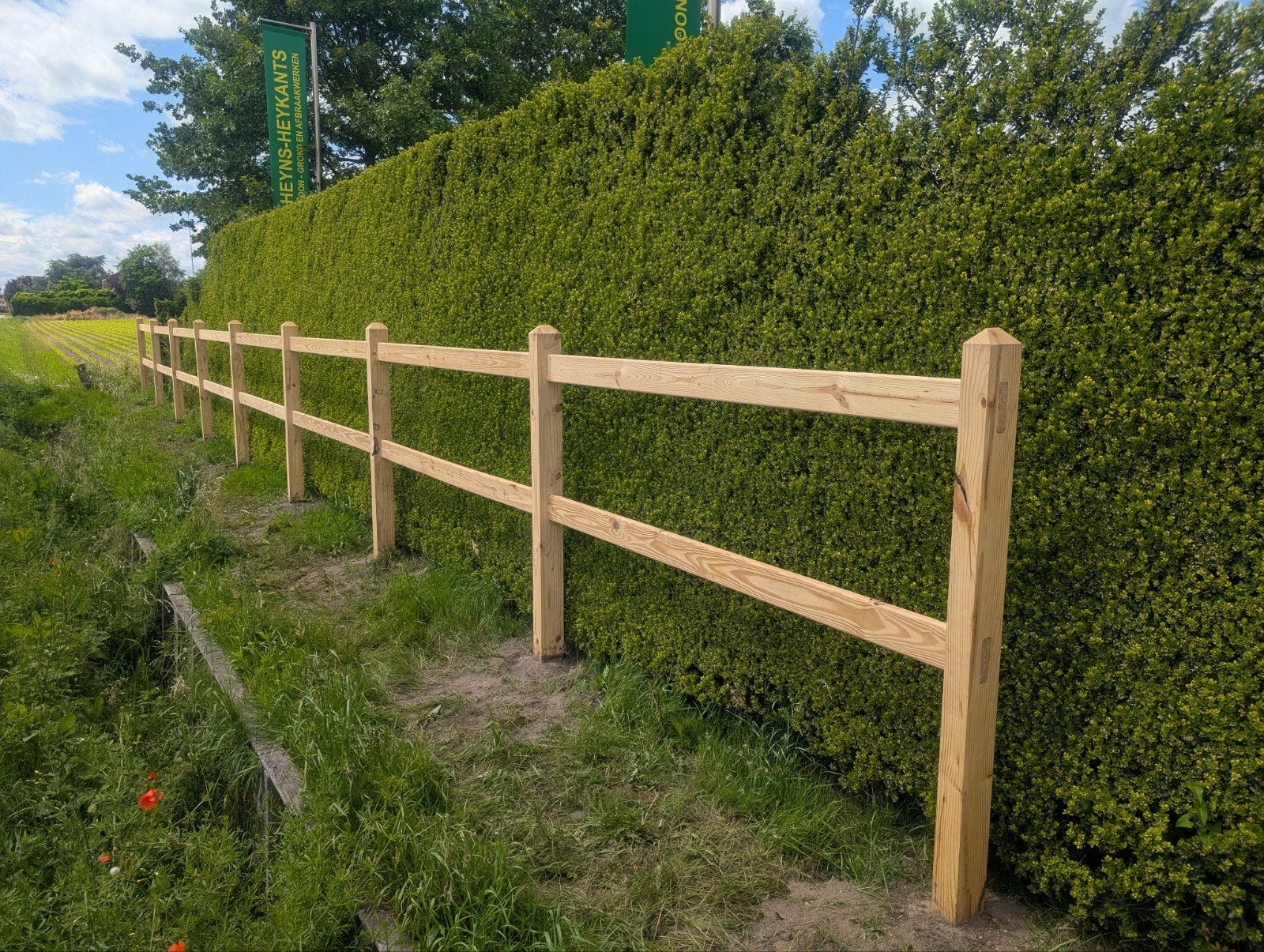 Paarden hekwerk, Ophalen, Nieuw, Hout, Tuinhek