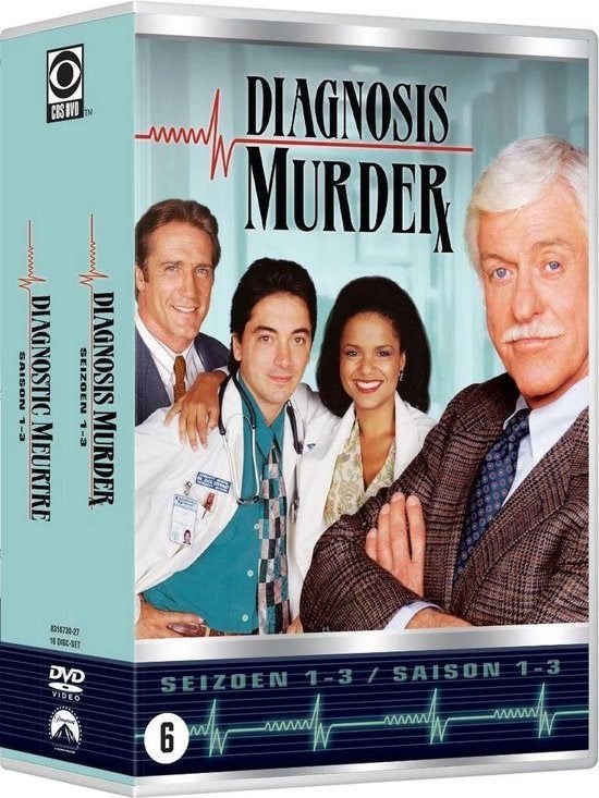 Diagnosis Murder Seizoen 1+2+3 (16xDVD BOX) TV-Serie Jaren90, Cd's en Dvd's, Dvd's | Tv en Series, Alle leeftijden, Boxset, Drama