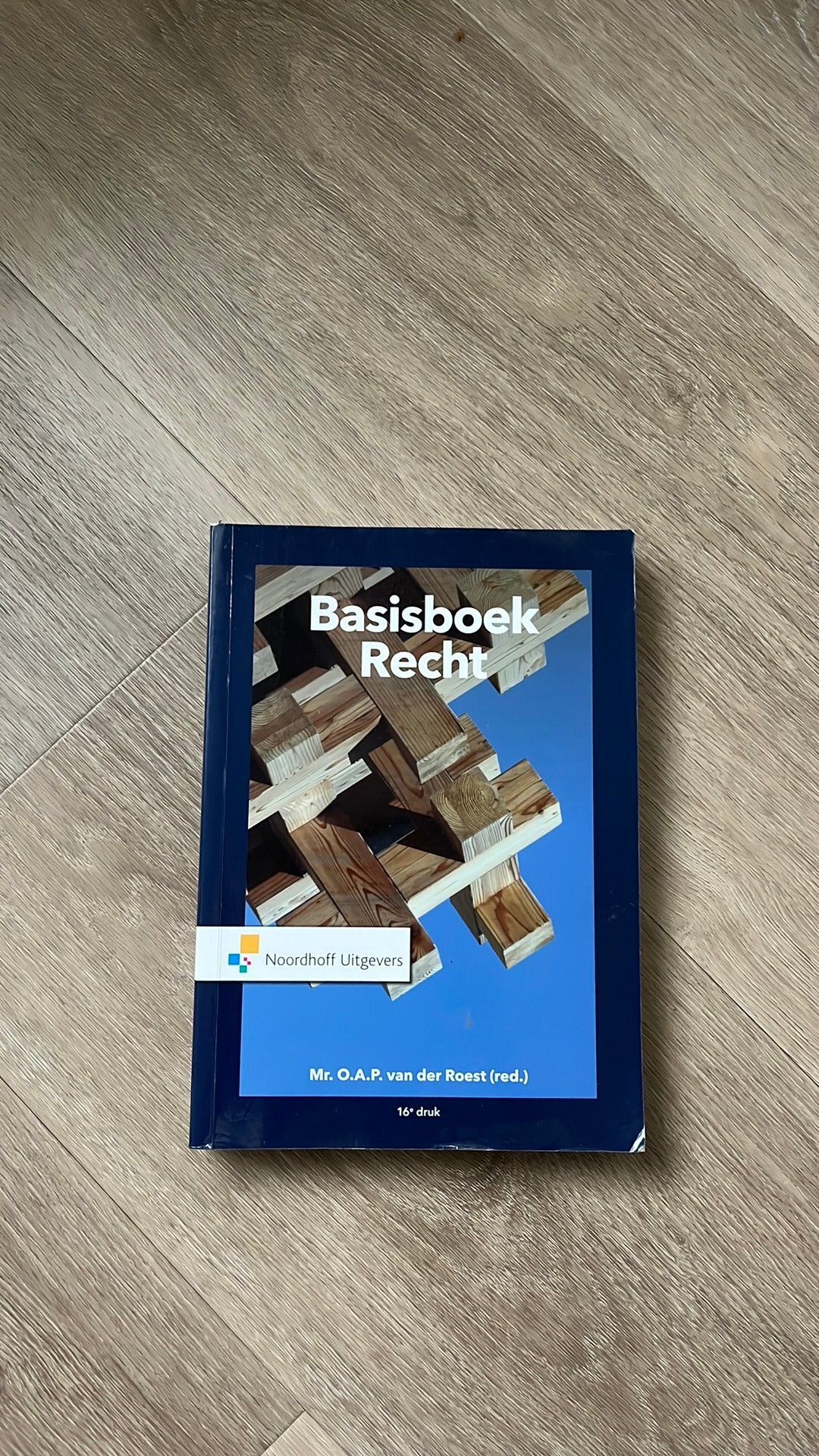 Basisboek Recht, Ophalen, Alpha, Zo goed als nieuw, HBO