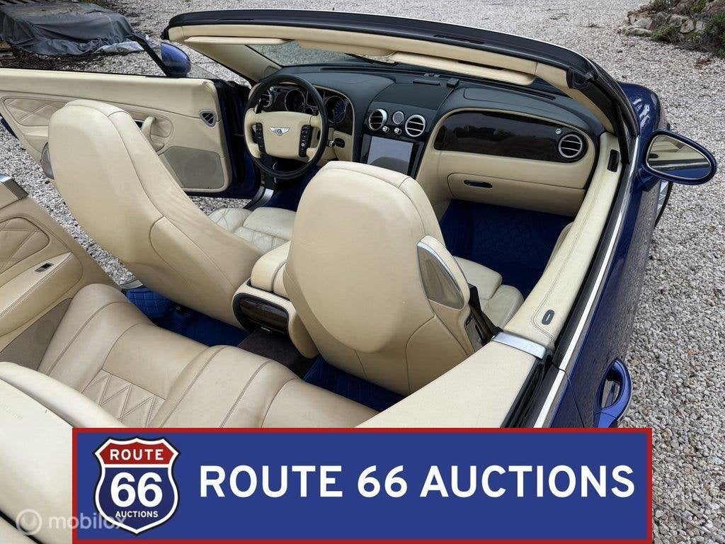 Bentley Continental GTC | 2008 | Route 66 Auctions, Auto's, Gebruikt, Overige carrosserieën, Zwart, Bedrijf