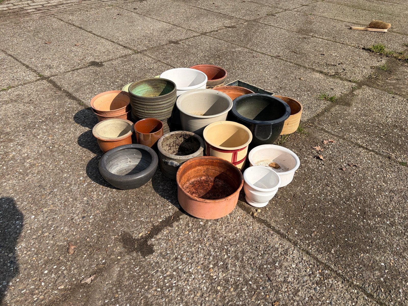Diverse Bloempotten, Ophalen, Overige materialen, Gebruikt, Minder dan 30 cm