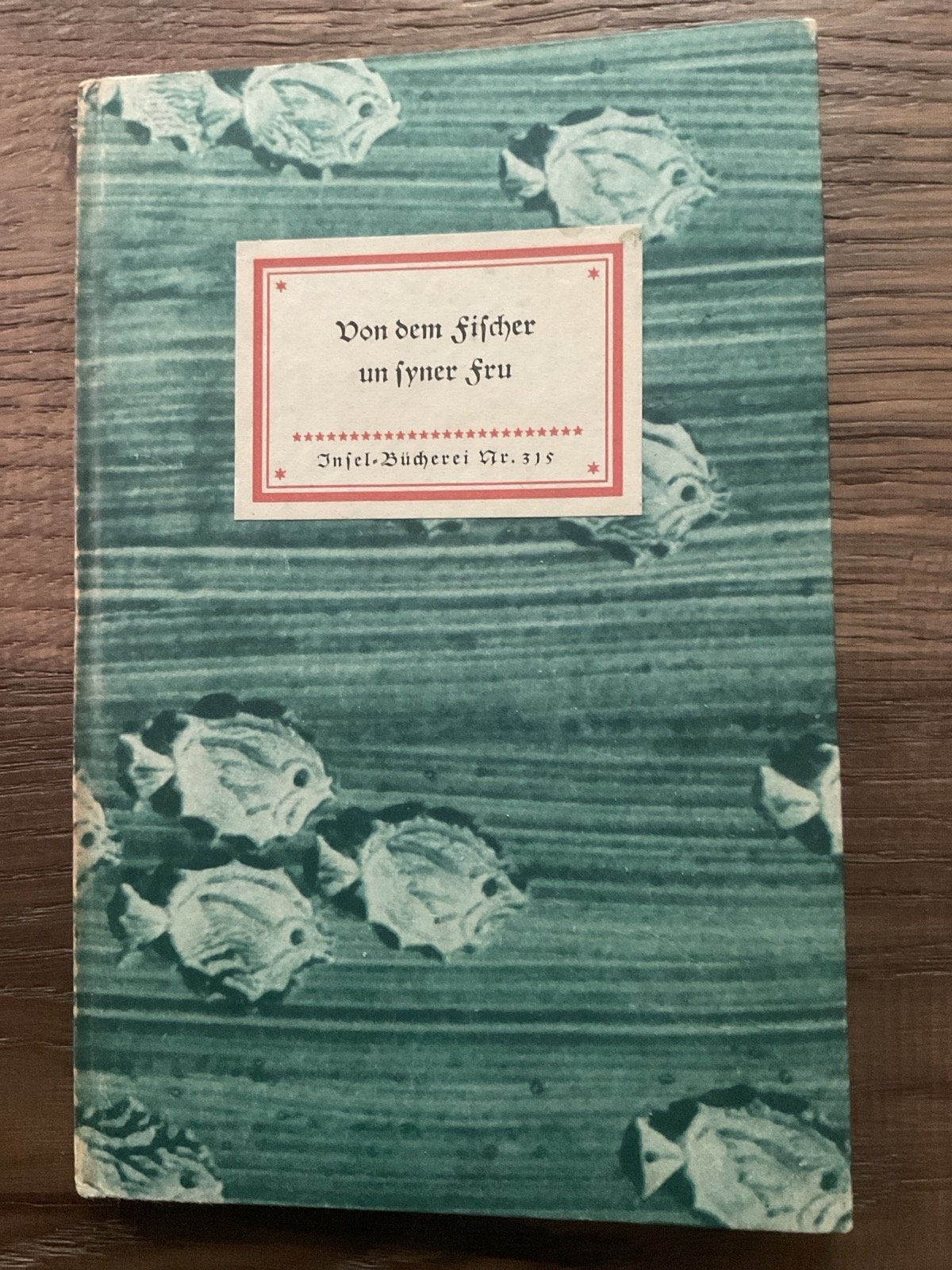 Von dem fischer un syner fru - Insel-Bücherei Nr. 318, Ophalen of Verzenden, Gelezen, Europa overig