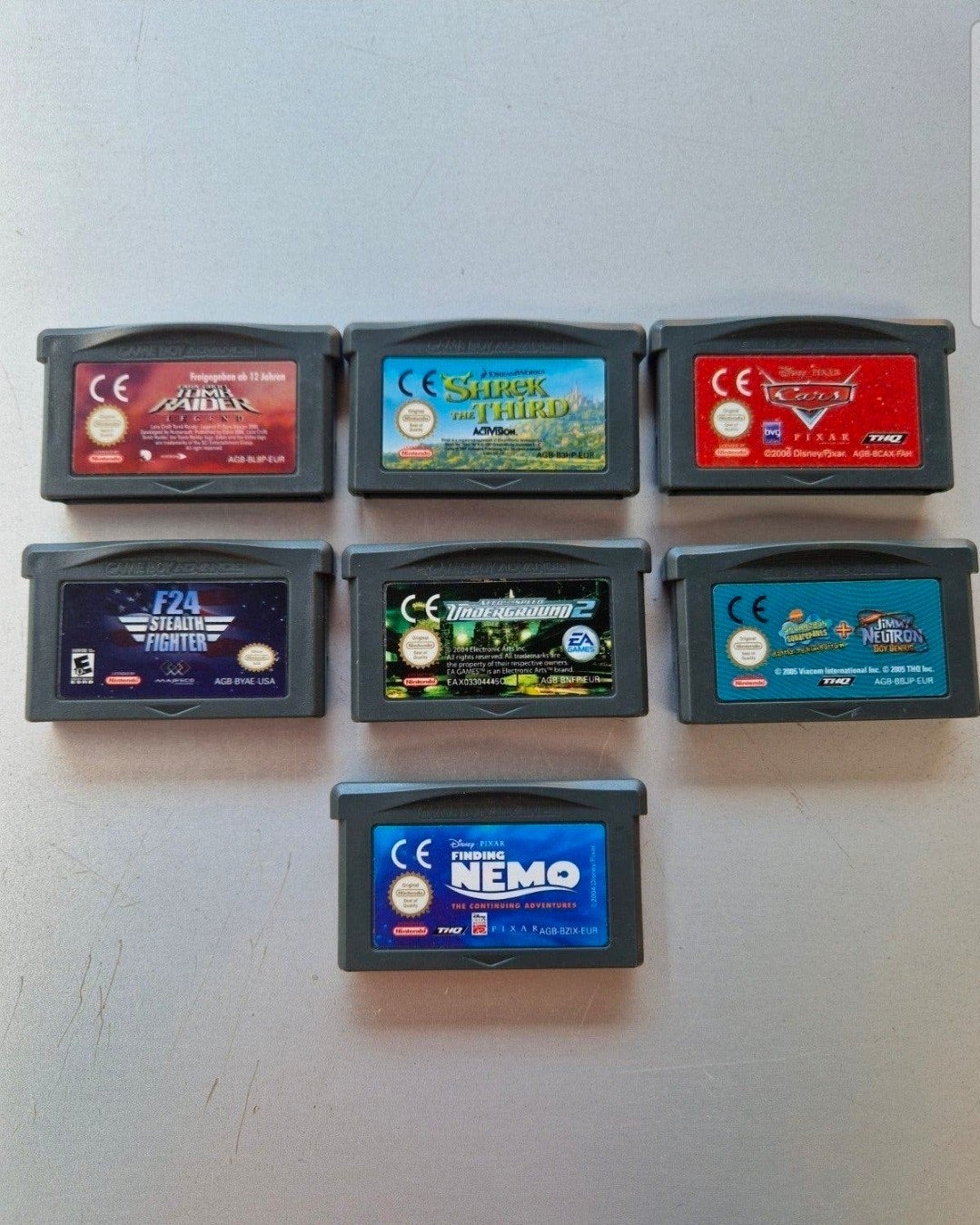 gameboy advance spellen, Ophalen, Gebruikt, 1 speler, Racen en Vliegen