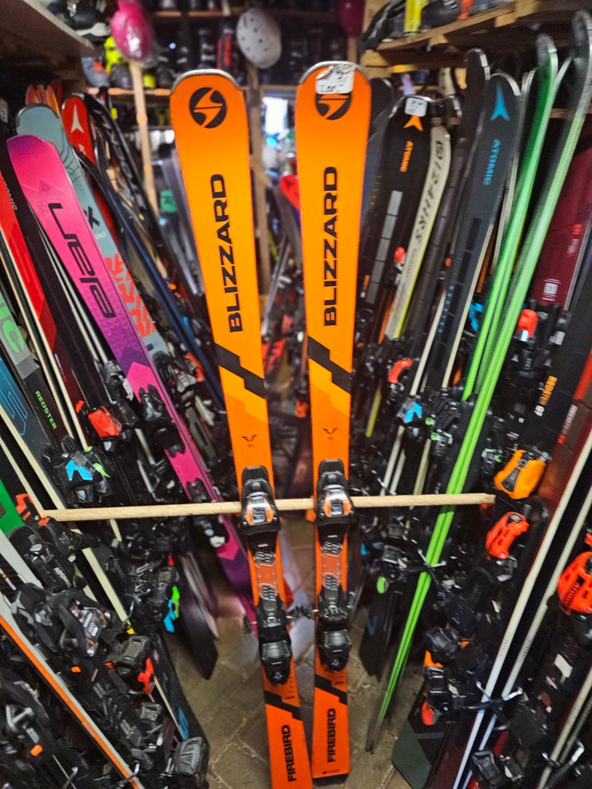 166cm BLIZZARD FIREBIRD TI ALL ROUND TOP SKIS 700€, Overige merken, 160 tot 180 cm, Gebruikt, Ophalen of Verzenden