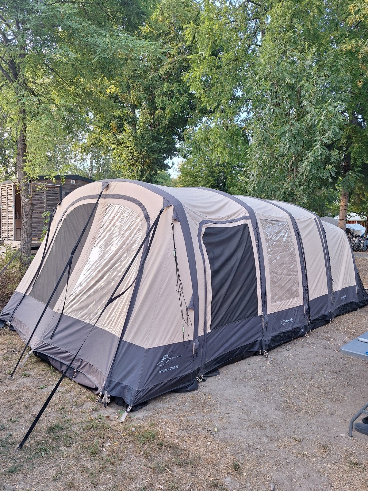 Bardani airspace 340 TC, Caravans en Kamperen, Tenten, Ophalen, Zo goed als nieuw, Tot en met 4