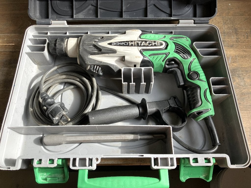 Hitachi Boorhamer SDS DH24PC3, Boor- en/of Breekhamer, Verzenden, Variabele snelheid, Gebruikt