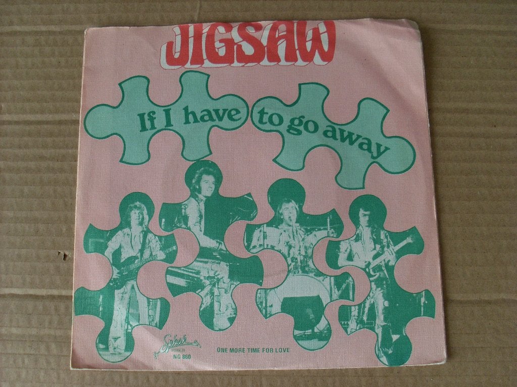Jigsaw - If I Have to go Away ----3751, 7 inch, Zo goed als nieuw, Pop, Fotohoes