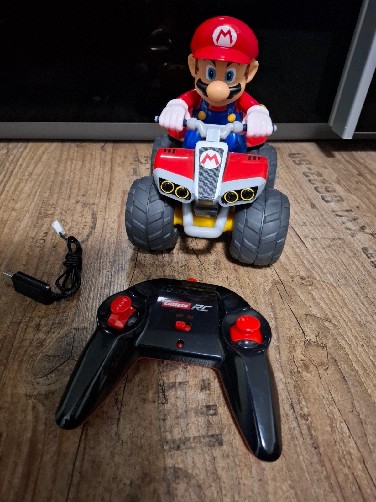 Mario Bestuurbare Auto - Carrera RC, Auto offroad, Zo goed als nieuw, RTR (Ready to Run), Overige schalen