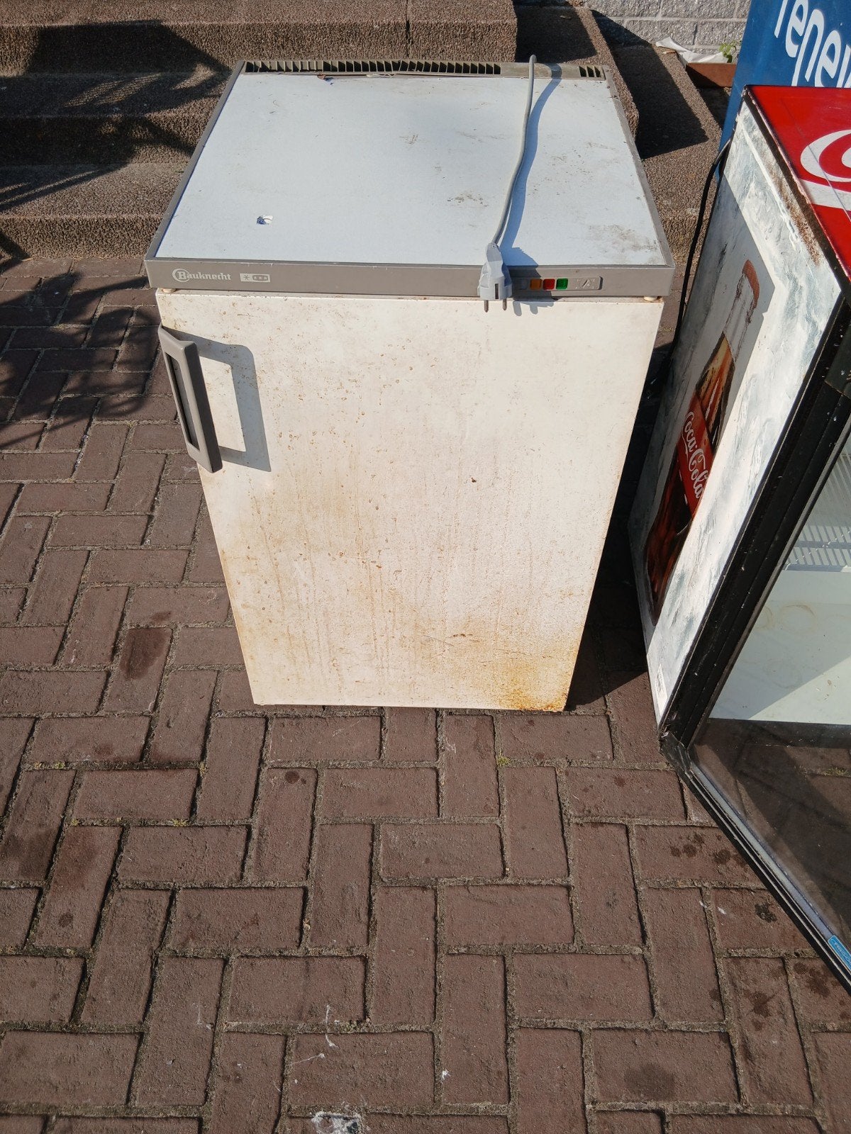 Bauknecht vriezer - Gebruikt, Witgoed en Apparatuur, Vriezers en Diepvrieskisten, Ophalen of Verzenden, Niet werkend, 85 tot 120 cm