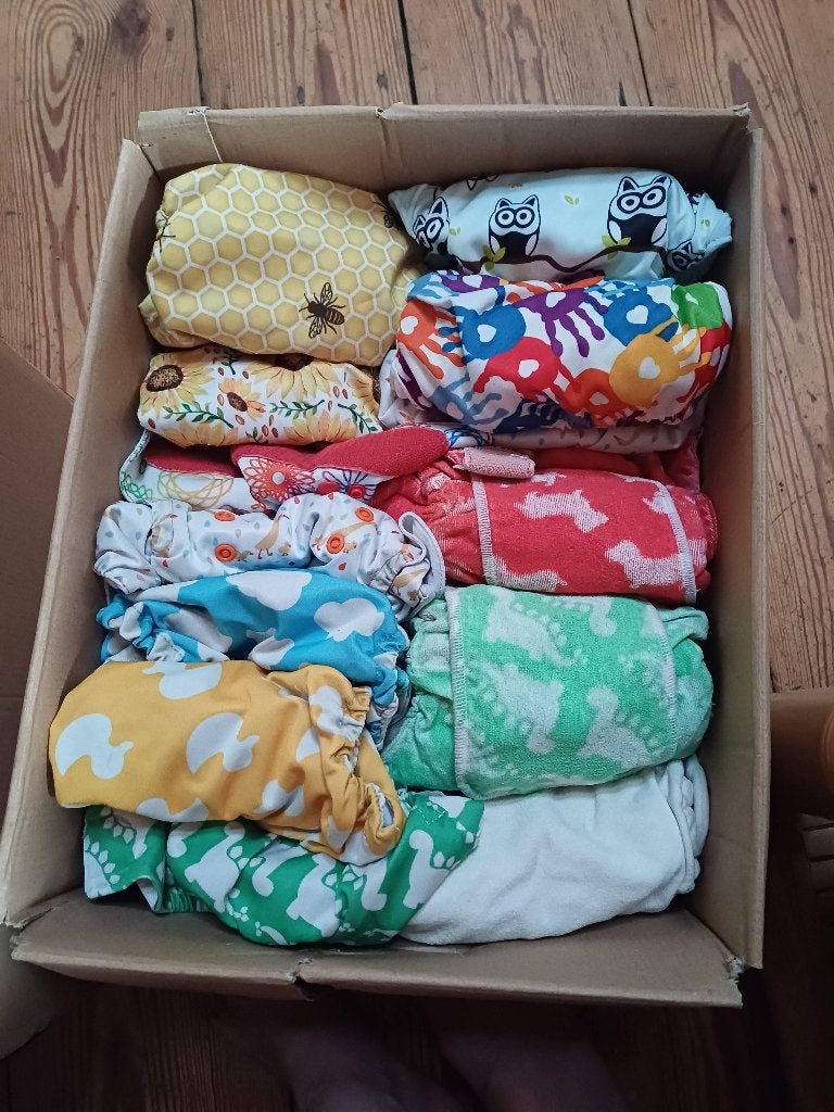 Complete set wasbare luiers (97-delig) TotsBots, Ophalen of Verzenden, Gebruikt