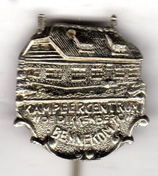 Speldje KAMPEERCENTRUM DE DIKKENBERG BENNEKOM (A4), Ophalen of Verzenden, Gebruikt, Overige onderwerpen