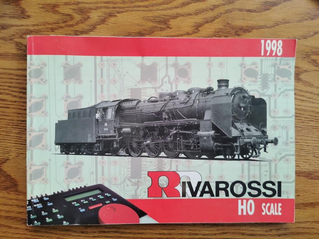 Rivarossi HO Scale Catalogus 1998 - Treinmodellen, Overige merken, Gelijkstroom of Wisselstroom, Analoog, Zo goed als nieuw