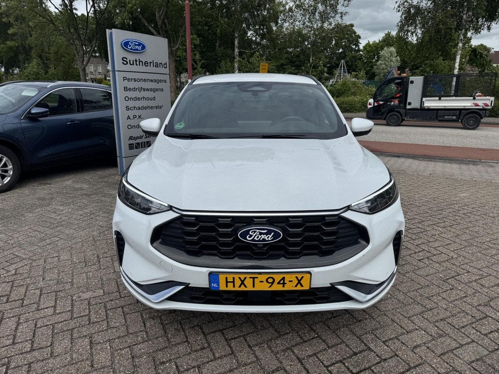 Ford Kuga 2.5 PHEV ST-Line X | 243 PK | Winter Pack | Elektr, 14 kWh, Gebruikt, Leder en Stof, Wit