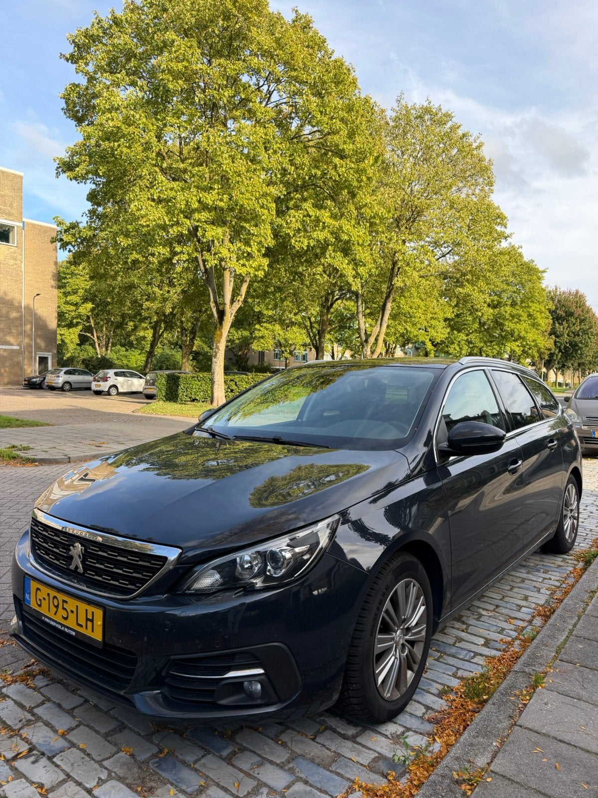 Nette Peugeot 308 uit 2019 met 127000 KM! Riem is vervangen!, Voorwielaandrijving, 1199 cc, Blauw, Origineel Nederlands