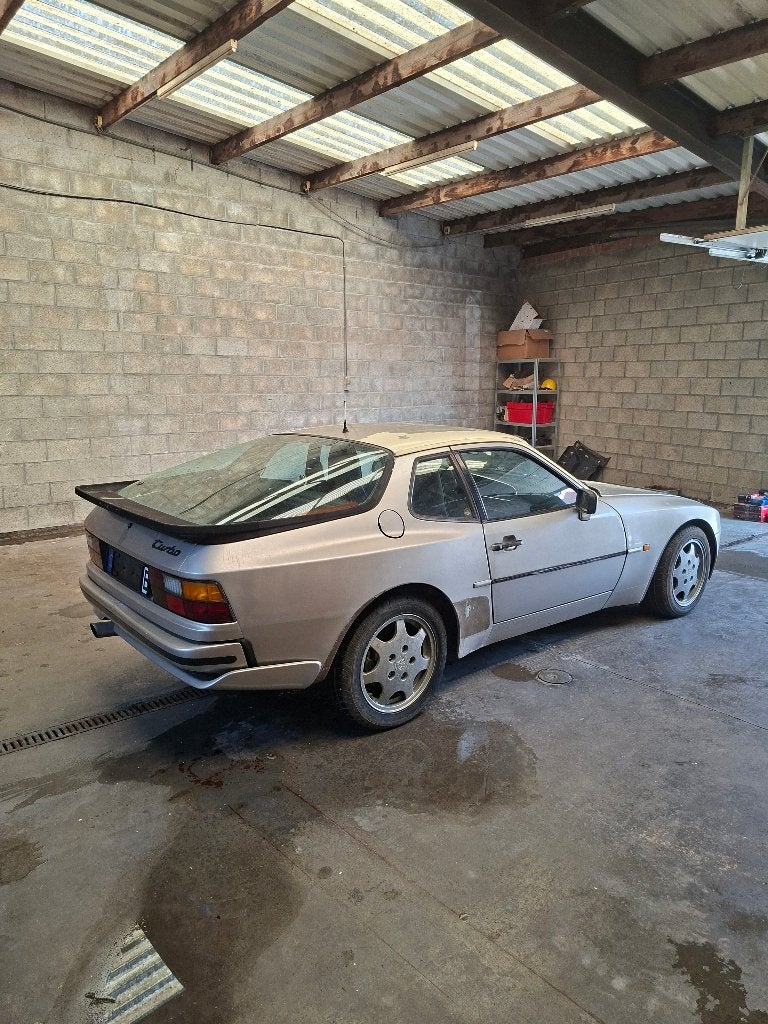 Porsche 944 Turbo, Auto's, Achterwielaandrijving, Zwart, Leder, Handgeschakeld