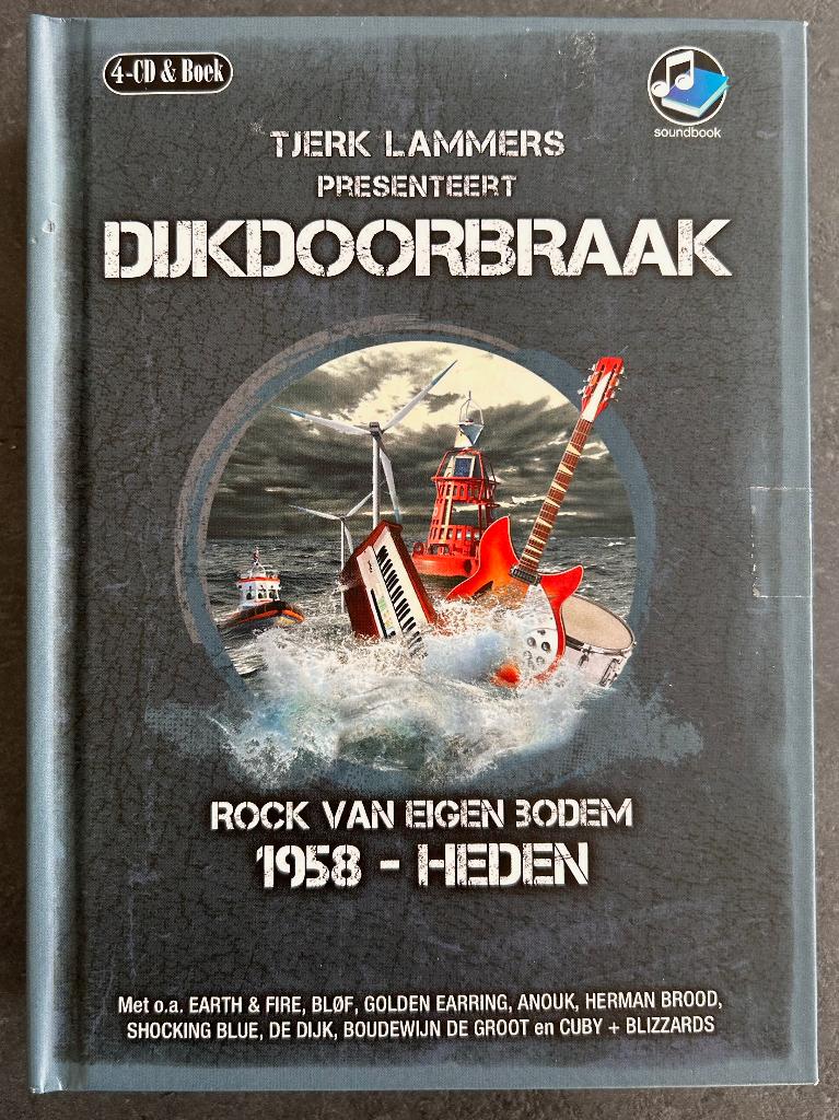 DIJKDOORBRAAK (Rock van eigen bodem 1958-2011) (Boxset 4CD ), Ophalen of Verzenden, Zo goed als nieuw, Poprock