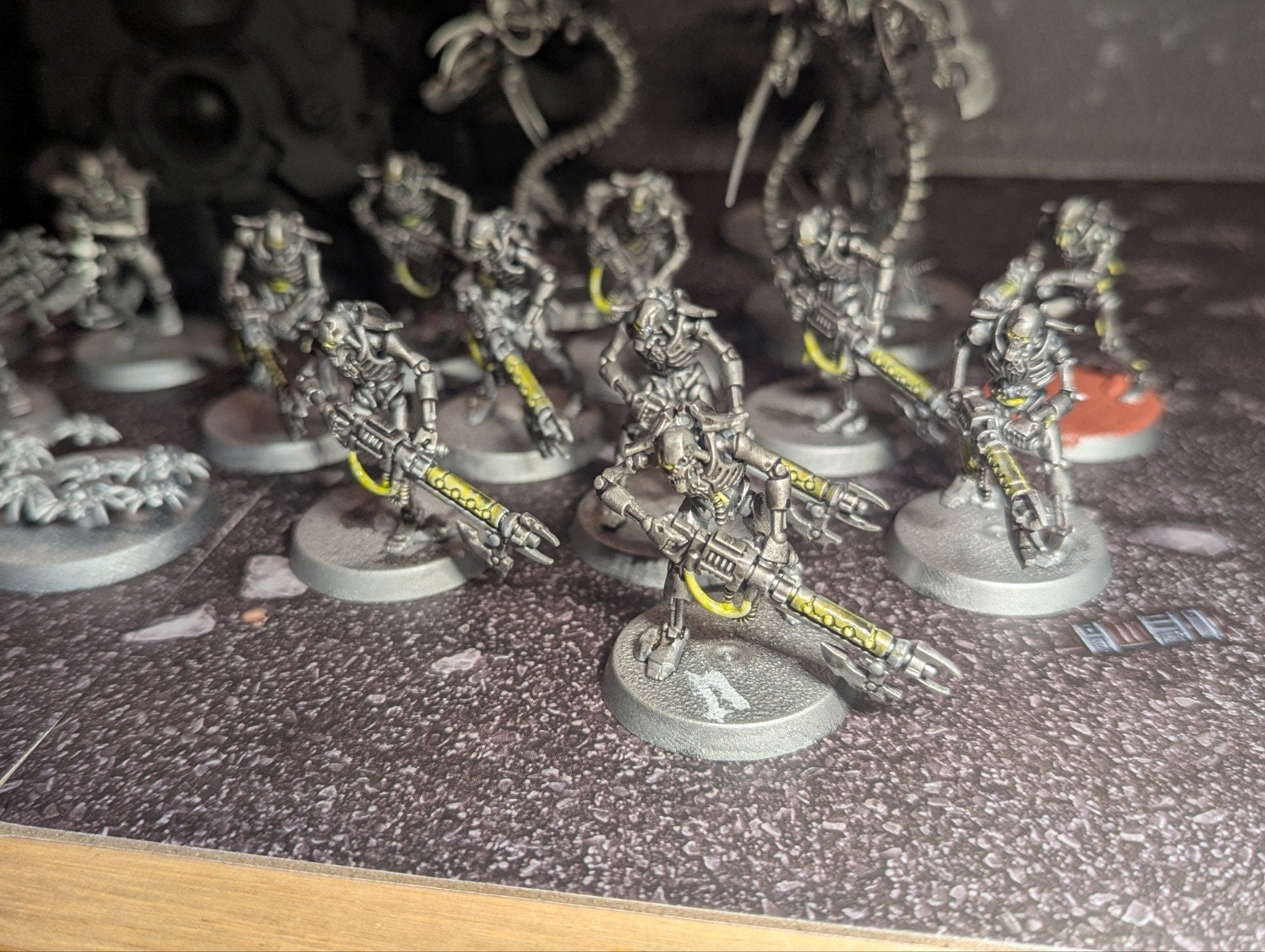 Warhammer 40K Necron Warriors, Figuurtje(s), Ophalen of Verzenden, Geverfd, Warhammer 40000