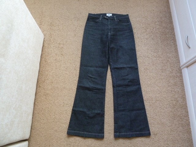 Vintage Cecil flared broek maat 29 zo goed als nieuw, Maat 38/40 (M), Zwart, Ophalen of Verzenden, Zo goed als nieuw