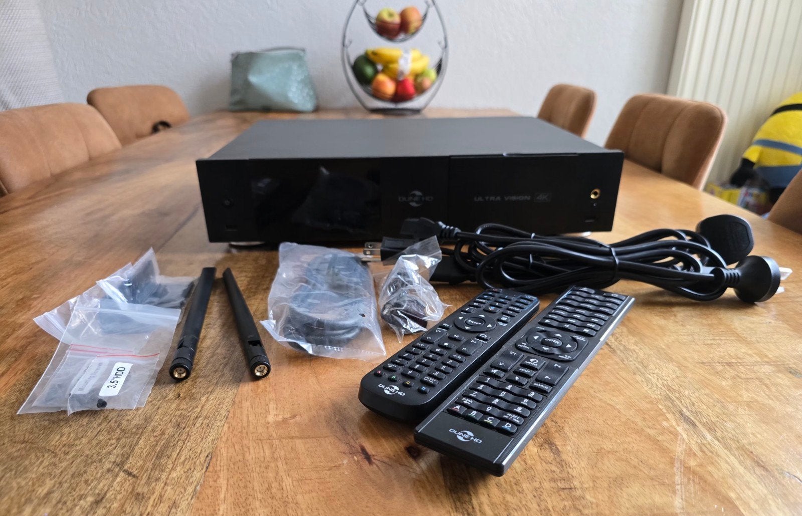 Dune HD Ultra Vision 4k HDR Hifi, Audio, Tv en Foto, Ophalen of Verzenden, Zo goed als nieuw, HDMI, 1500 GB of meer