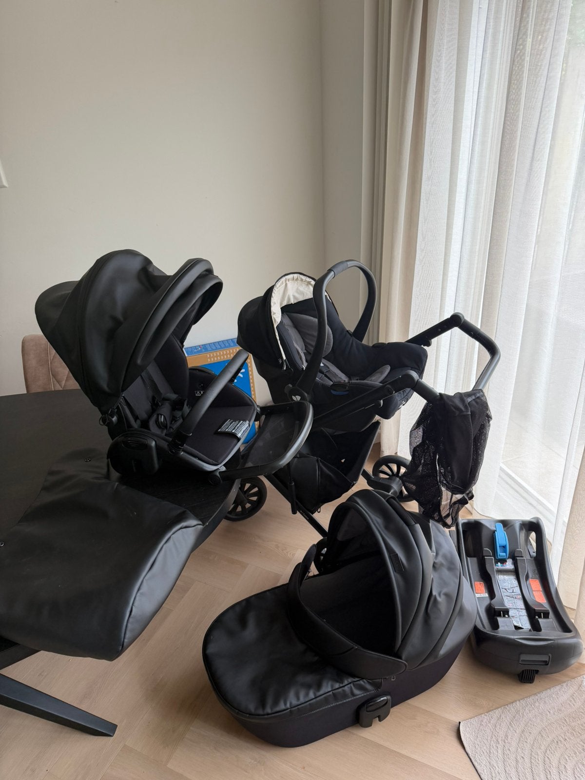 Anex compleet kinderwagen e type + macicosi isofix voor auto, Ophalen, Zo goed als nieuw, Overige merken