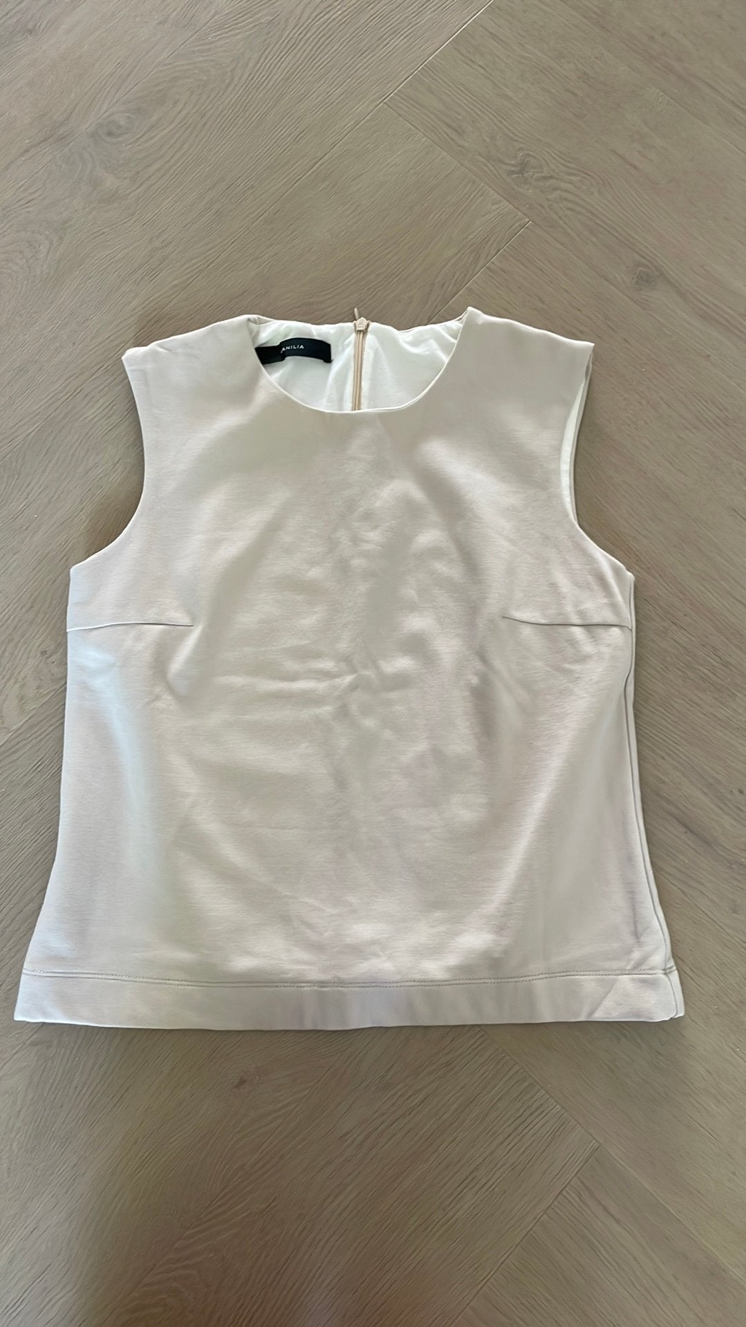 Nieuwe zandkleur top van vanilia mt 36, Beige, Nieuw, Ophalen of Verzenden, Maat 36 (S)