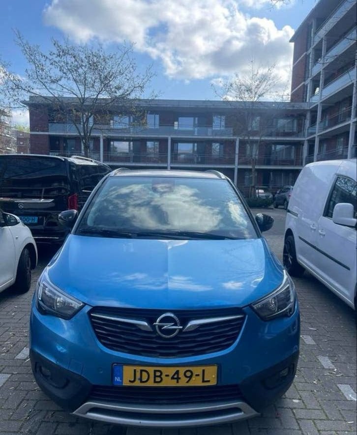 Opel Crossland X 1.2Turbo110pkStart/stop2018 BlauwAmsterdam✅, Auto's, Voorwielaandrijving, 840 kg, 1199 cc, Blauw