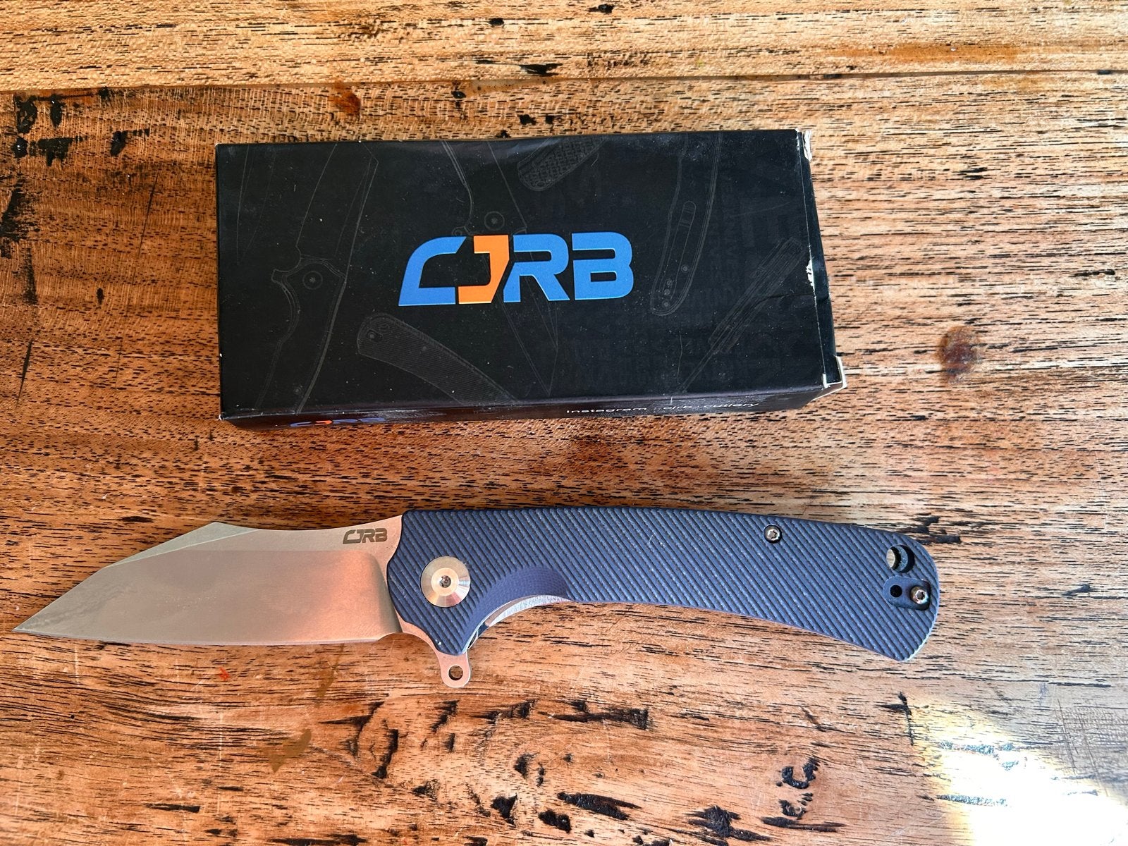 CJRB Talla Linerlock Grijs J1901-GYC, zakmes, Hobby en Vrije tijd, Ophalen of Verzenden, Zo goed als nieuw