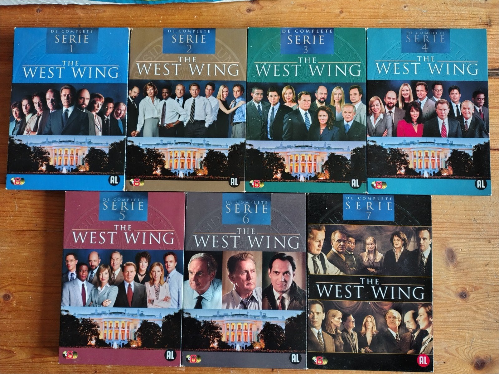The West Wing - Complete Serie (Seizoenen 1-7) DVD Boxset, Engels, Verzenden, Alle leeftijden, Zo goed als nieuw