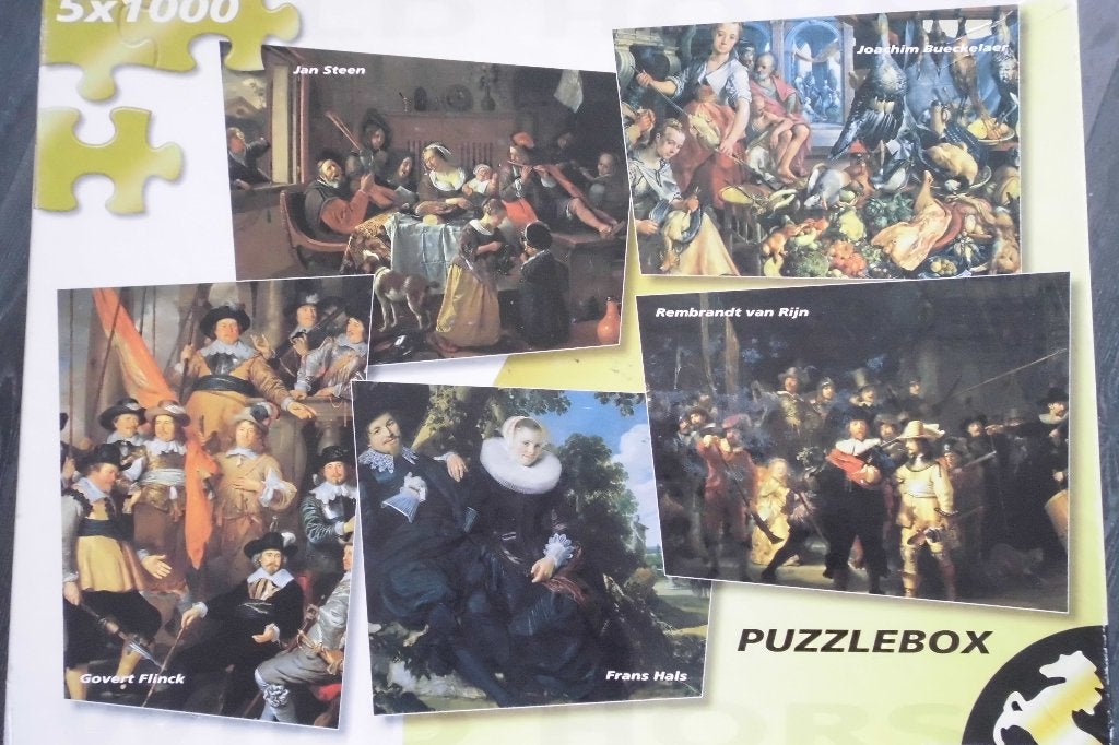 puzzelbox, Ophalen of Verzenden, Meer dan 1500 stukjes