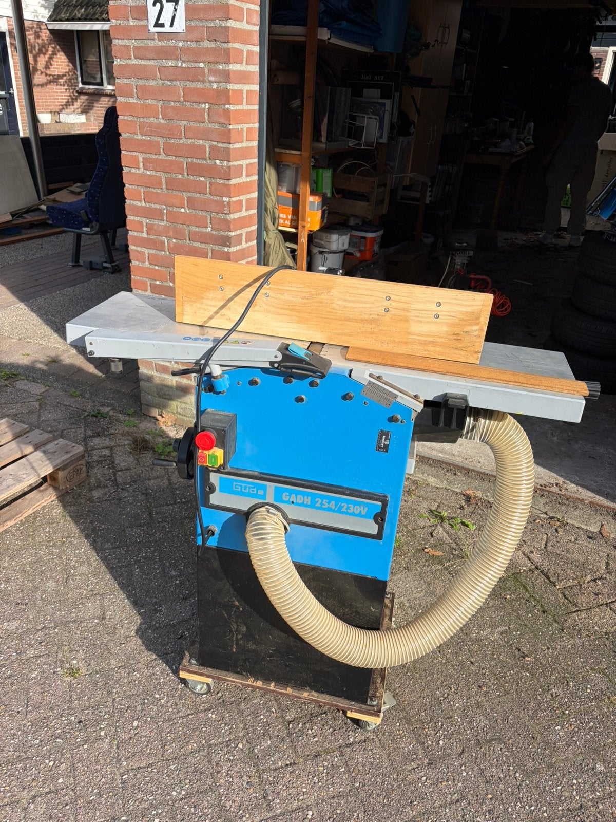 Vlakbank met Vandiktebank, 220 V, Ophalen, Zo goed als nieuw
